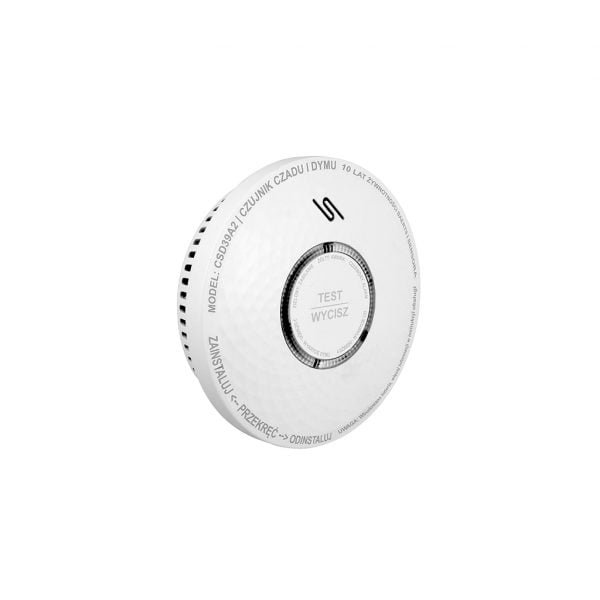 Anglies monoksido ir dūmų detektorius Eura CSD-39A2