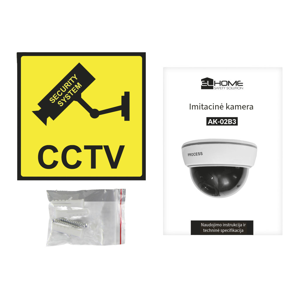 Imitacinė kamera El home AK-02B3