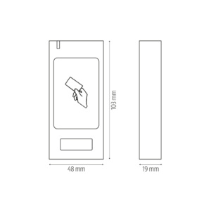 Belaidis skaitytuvas Eura CR-01H5