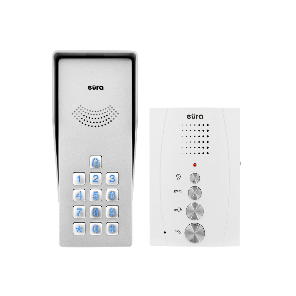 Domofonas Eura ADP-38A3 Entra White