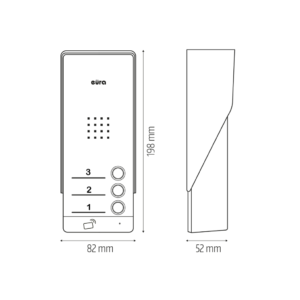 Domofonas Eura ADP-63A3