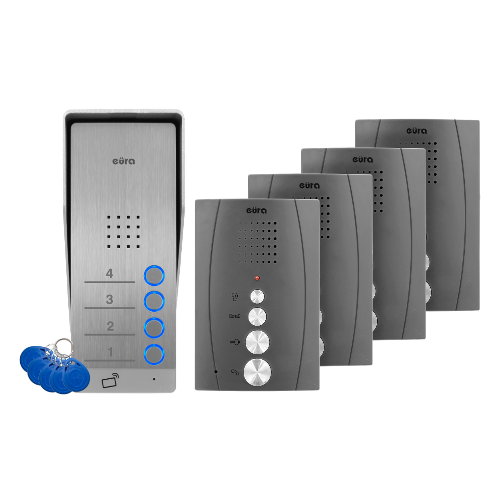 Domofonas Eura ADP-64A3 Graphite