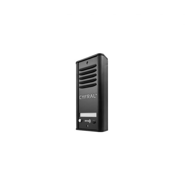 Išorinė domofono kasetė Cyfral COSMO 1R Black