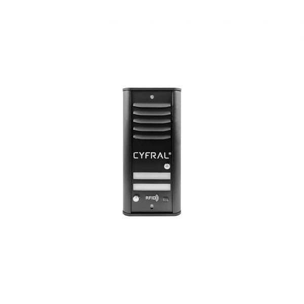 Išorinė domofono kasetė Cyfral Cosmo 2R Black