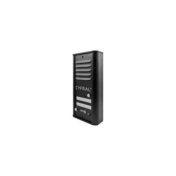 Išorinė domofono kasetė Cyfral Cosmo 2R Black