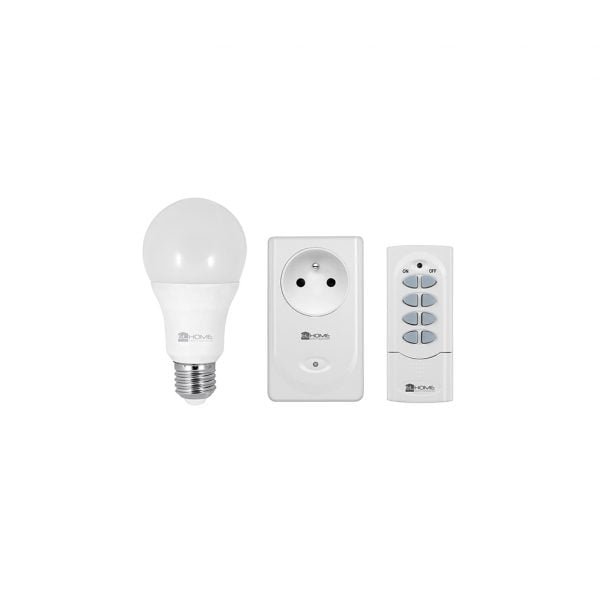Lemputės, lizdo ir pultelio rinkinys El home RCX-80C8