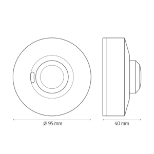 Mikrobangų judesio jutiklis El home MVD-03B7