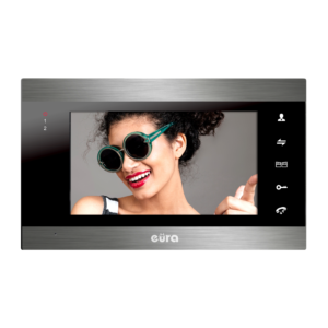 Monitorius Eura VDA-01C5 Black