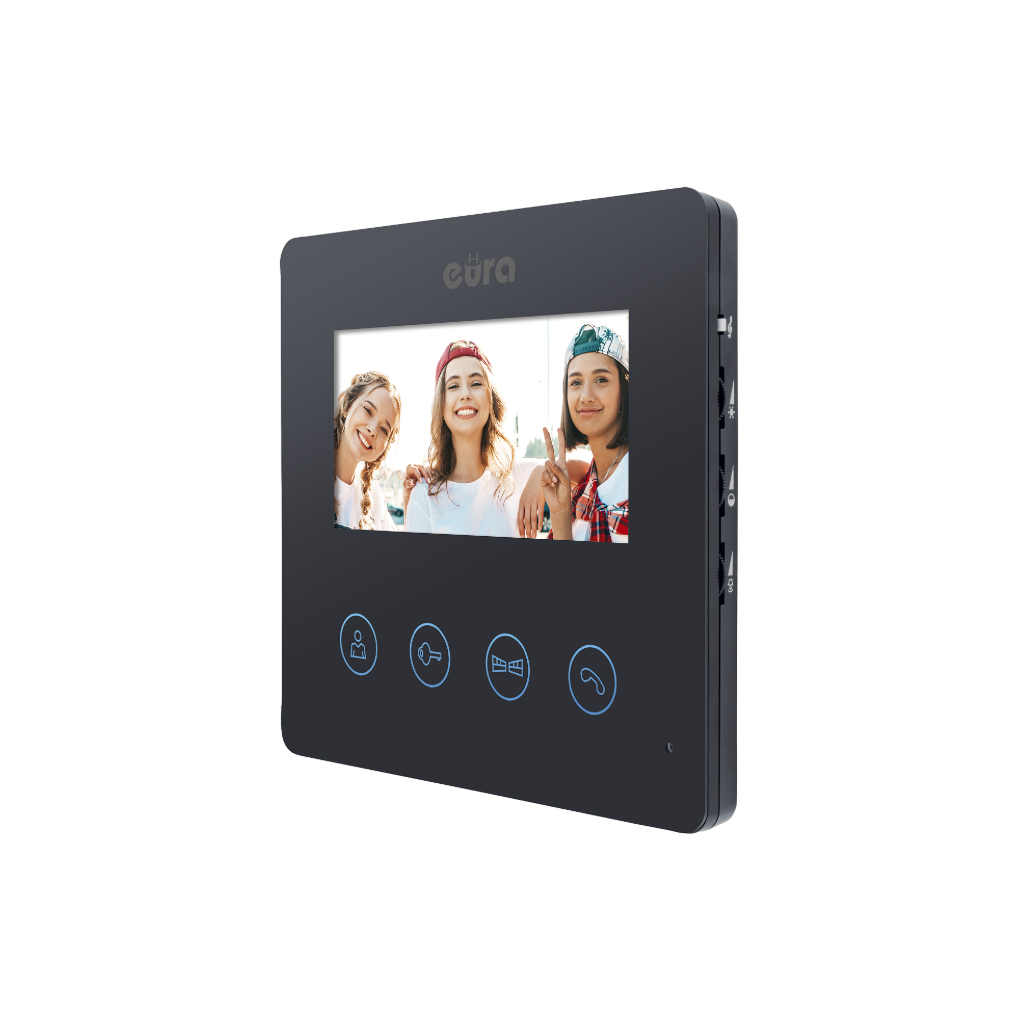 Monitorius Eura VDA-52A3 Black
