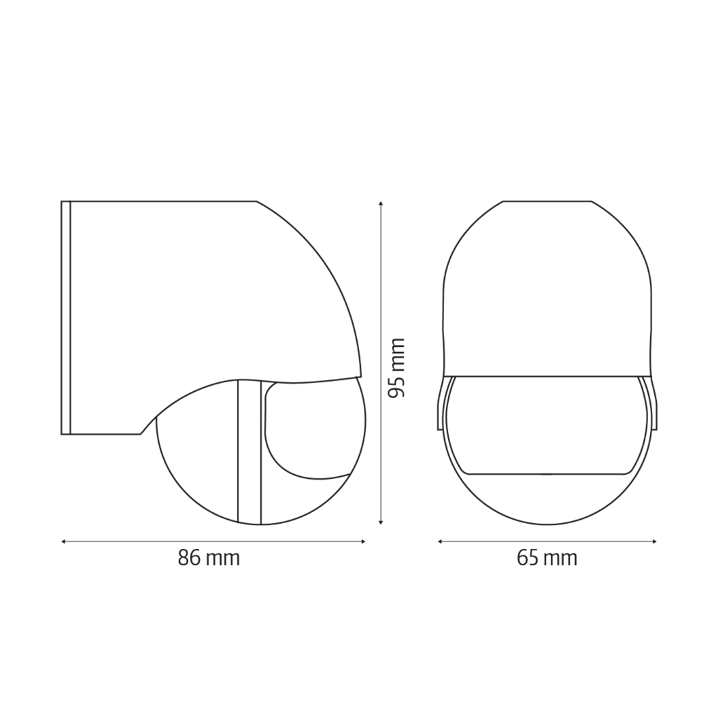 PIR judesio jutiklis El home MD-08B7