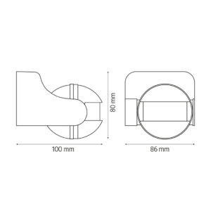 PIR judesio jutiklis El home MD-12B7