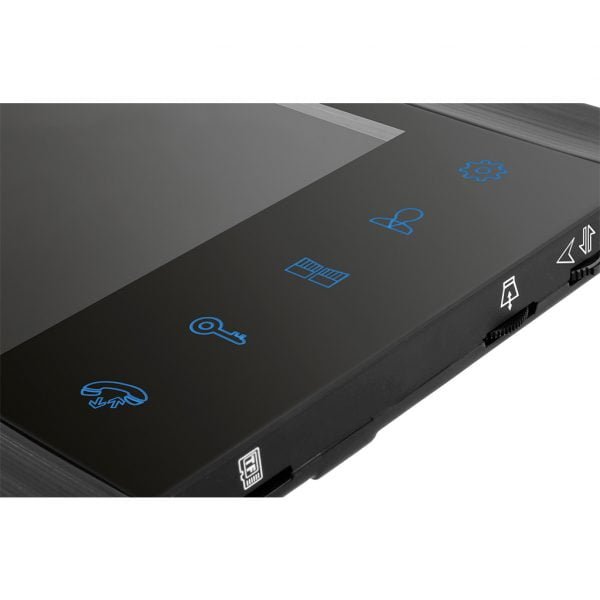 Vaizdo domofonas Eura VDP-00C5 Black