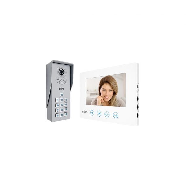 Vaizdo domofonas Eura VDP-12A3 Tytan White