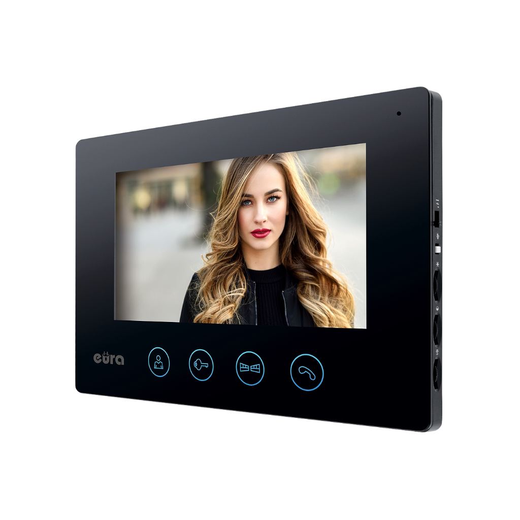 Vaizdo domofonas Eura VDP-42A3 GAMMA+ Black