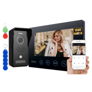 Vaizdo domofonas Eura VDP-42A3 GAMMA+ Black