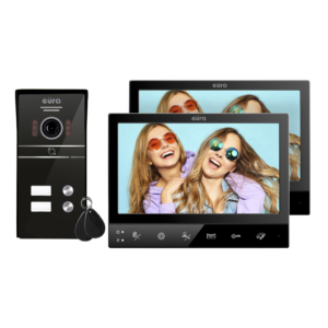 Vaizdo domofonas Eura VDP-80C5 Black