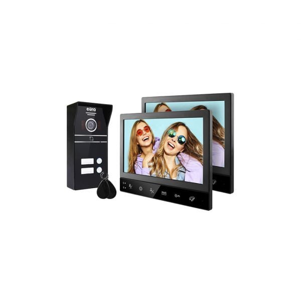 Vaizdo domofonas Eura VDP-80C5 Black