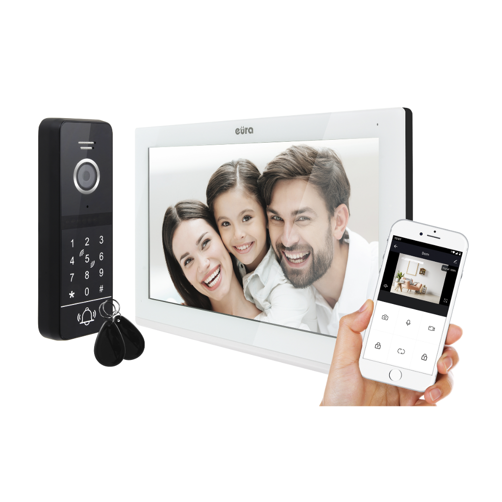 Vaizdo domofonas Eura VDP-97C5 White