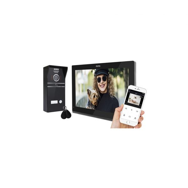 Vaizdo domofonas Eura VDP-98C5 Black