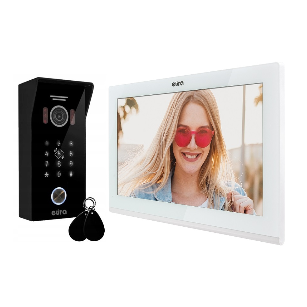 Vaizdo domofonas Eura VDP-99C5 White