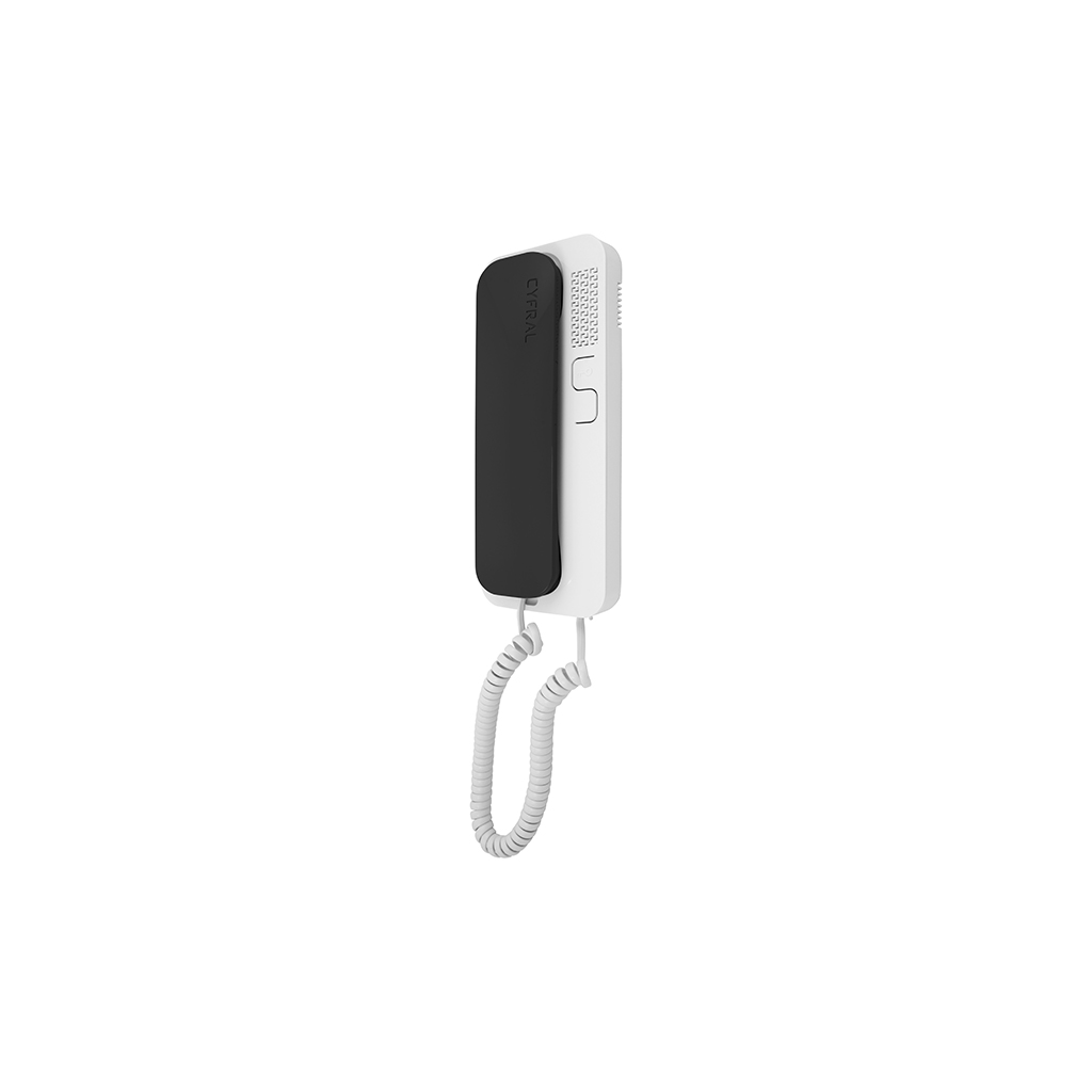 Vidinis telefonas (unifonas) Cyfral Smart 5P Black-White