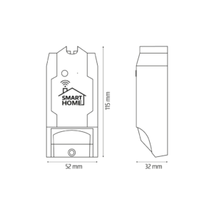 WiFi valdiklis El home WS-03H1