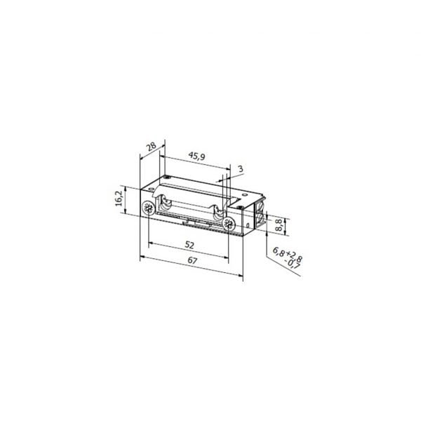 Elektromagnetinis užraktas XS12U