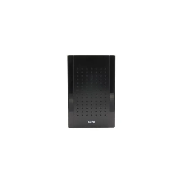 Dviejų garsų durų skambutis Eura DB-23A3 Black