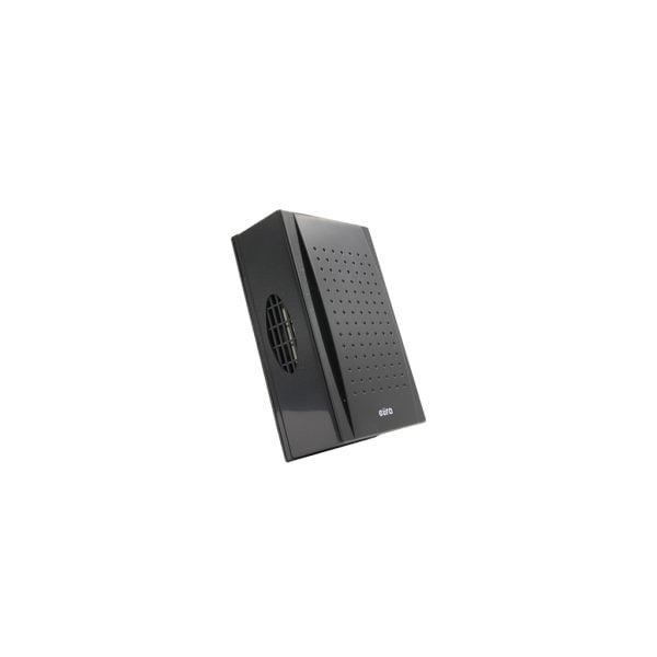 Dviejų garsų durų skambutis Eura DB-23A3 Black