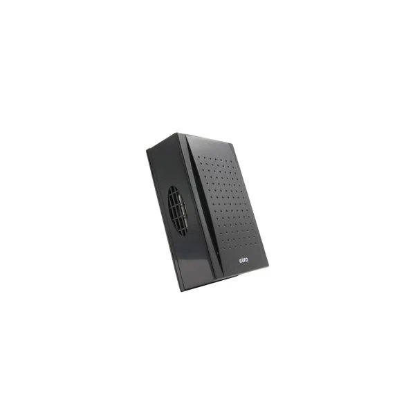 Dviejų garsų durų skambutis Eura DB-23A3 Black
