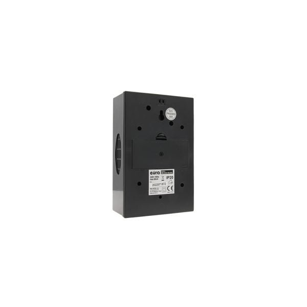 Dviejų garsų durų skambutis Eura DB-23A3 Black