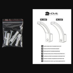 LED šviestuvas su judesio jutikliu El home ML-2