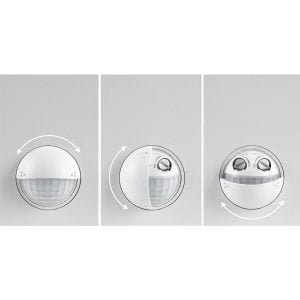 LED šviestuvas su judesio jutikliu El home ML-20B7 White