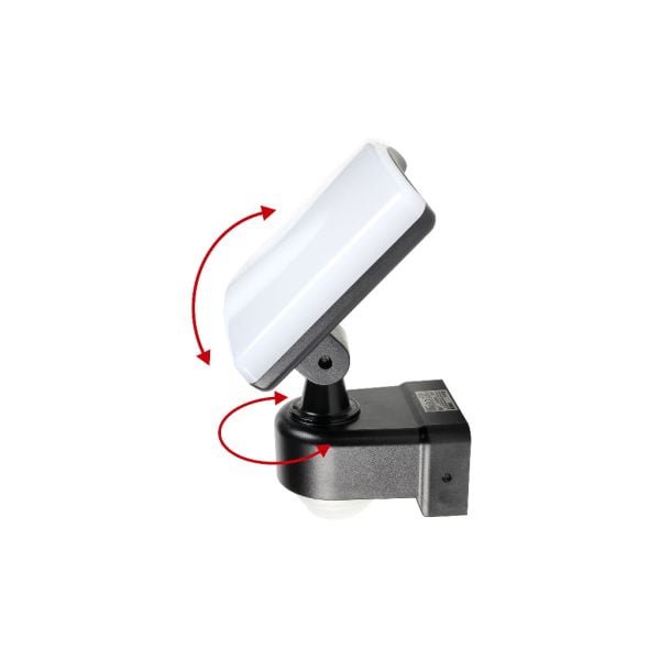 LED šviestuvas su judesio jutikliu El home ML-40B7 Black