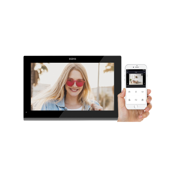 Monitorius Eura VDA-10C5 Black