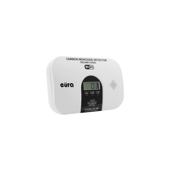 Anglies monoksido detektorius Eura CD-53A2v5300-TY WiFi