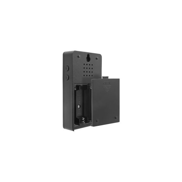 Bevielis durų skambutis Eura WDP-44A3 Funky Black
