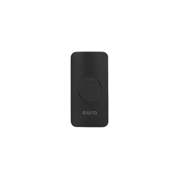 Bevielis durų skambutis Eura WDP-44A3 Funky Black