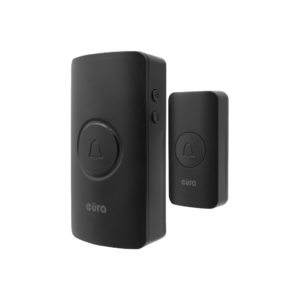 Bevielis durų skambutis Eura WDP-44A3 Funky Black