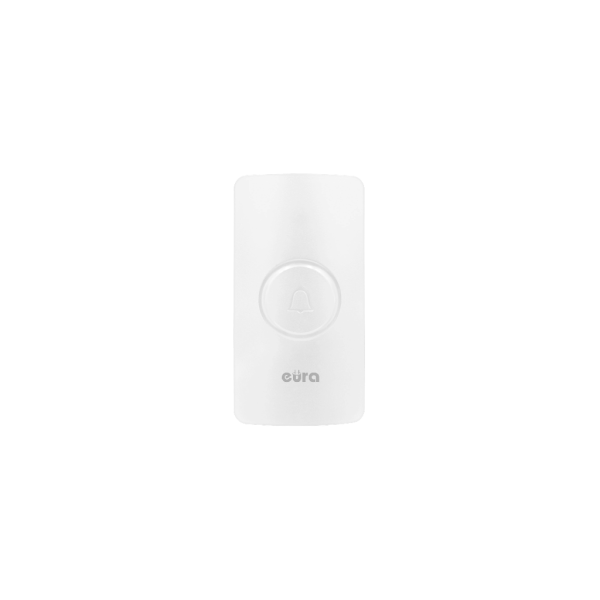 Bevielis durų skambutis Eura WDP-44A3 Funky White