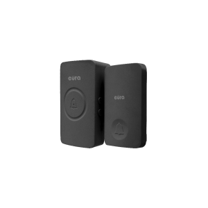 Bevielis durų skambutis Eura WDP-50A3 Black