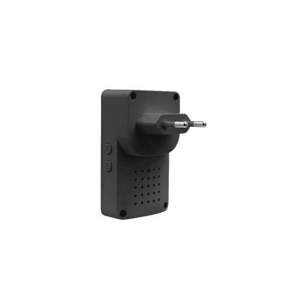 Bevielis durų skambutis Eura WDP-50A3 Black