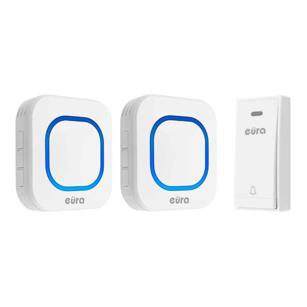 Bevielis durų skambutis Eura WDP-80H2v2R