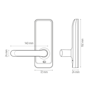 Rankena su įeigos valdikliu Eura ELH-51H4