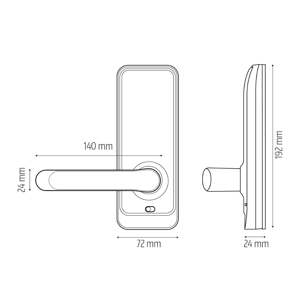 Rankena su įeigos valdikliu Eura ELH-51H4