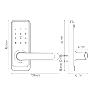 Rankena su įeigos valdikliu Eura ELH-51H4