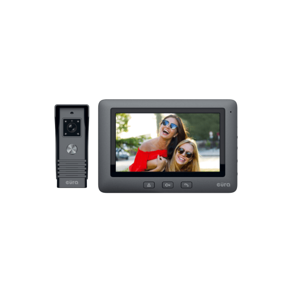 Vaizdo domofonas Eura VDP-45A3 Alpha Black