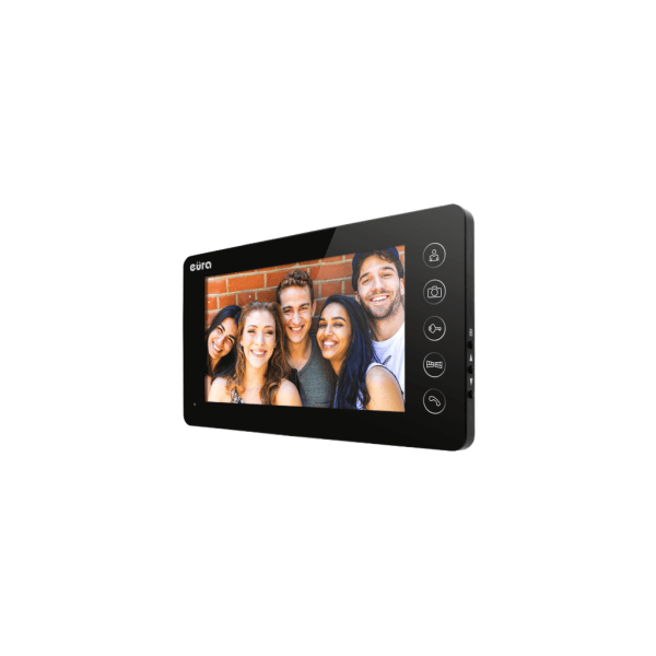 Vaizdo domofonas Eura VDP-76A3 Black