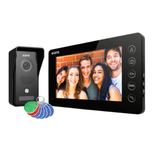 Vaizdo domofonas Eura VDP-76A3 Black