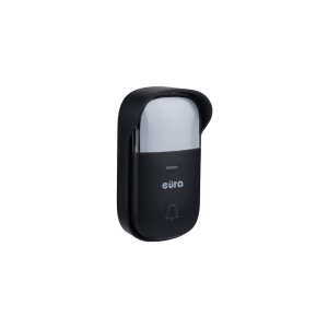 Bevielis durų skambutis Eura WDP-52A3 Black